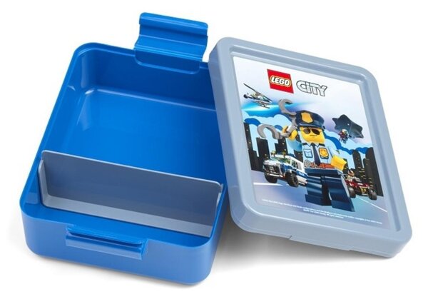 Modrý svačinový set LEGO® CITY