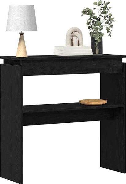 VidaXL Konzolový stolek 80 x 30 x 80 cm kompozitní dřevo [862661] Barva: dub artisan