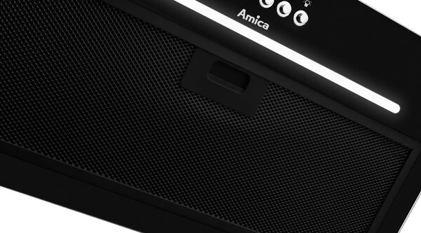 Amica OMP6255BG Vestavný odsavač par černý 389 m³/h