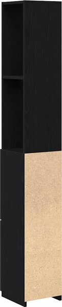VidaXL Koupelnová skříňka 25x26,5x170 cm kompozitní dřevo [862669] Barva: Bílá