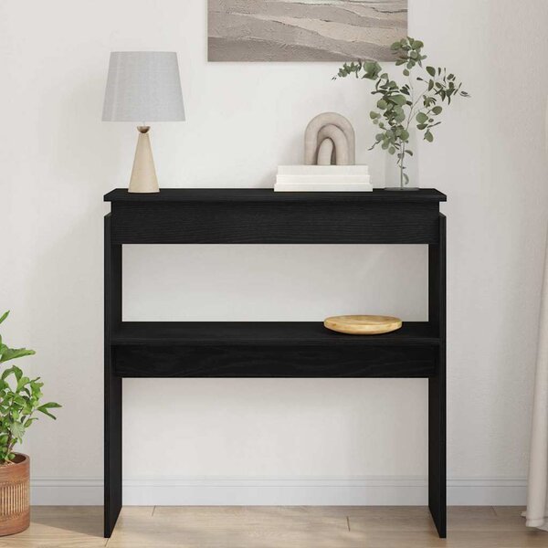 VidaXL Konzolový stolek 80 x 30 x 80 cm kompozitní dřevo [862661] Barva: dub artisan