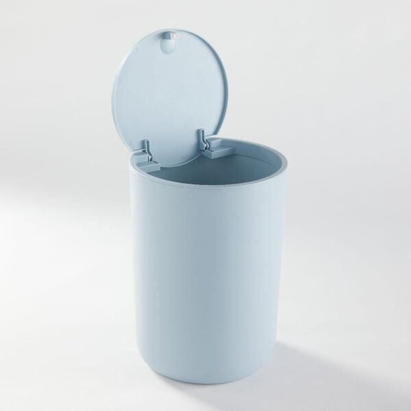 Odpadkový koš do koupelny, TODAY UTILITY, 8,5 l, Ø 21 x V 29 cm, polypropylen, modrý