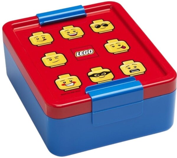 Červeno modrý svačinový set LEGO® ICONIC Classic