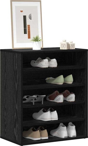 VidaXL Botník 60 x 35 x 70 cm kompozitní dřevo [862683] Barva: Bílá
