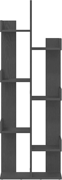 VidaXL Knihovna 48x25,5x140 cm kompozitní dřevo [862681] Barva: dub sonoma