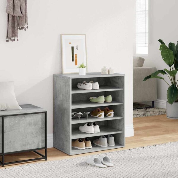 VidaXL Botník 60 x 35 x 70 cm kompozitní dřevo [862683] Barva: Bílá