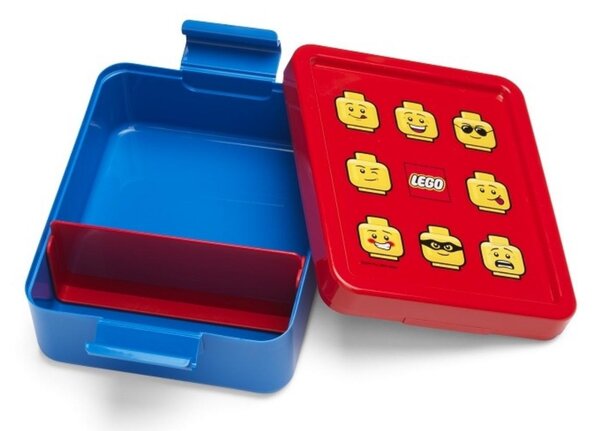 Červeno modrý svačinový set LEGO® ICONIC Classic