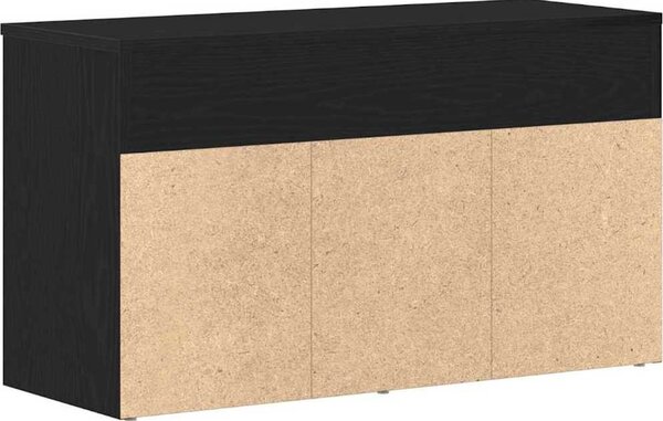 VidaXL Lavice s botníkem 80 x 30 x 45 cm kompozitní dřevo [862703] Barva: Staré dřevo