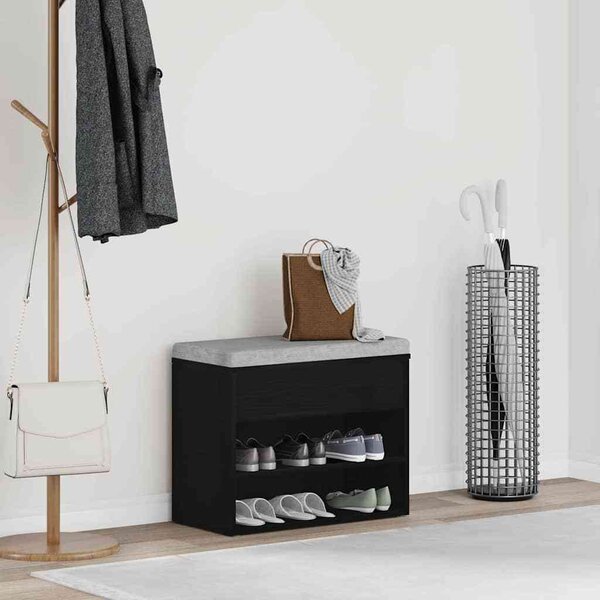 VidaXL Lavice s botníkem 60 x 30 x 45 cm kompozitní dřevo [862702] Barva: dub artisan