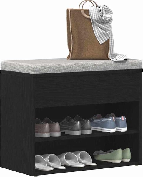 VidaXL Lavice s botníkem 60 x 30 x 45 cm kompozitní dřevo [862702] Barva: dub artisan