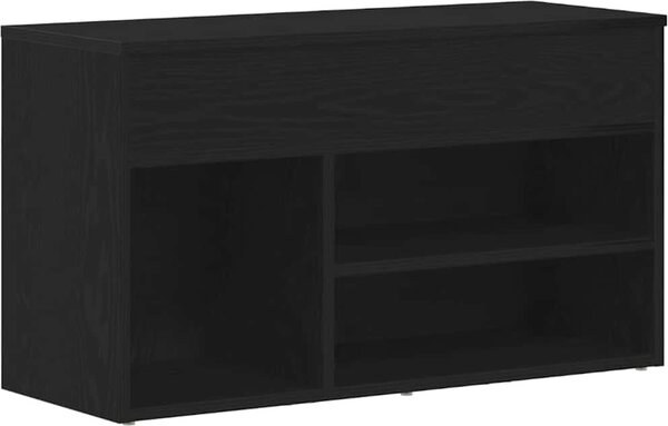 VidaXL Lavice s botníkem 80 x 30 x 45 cm kompozitní dřevo [862703] Barva: Staré dřevo