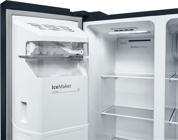 Bosch Serie 6 KAD93ABEP lednice s mrazničkou (vedle sebe) Stojací 562 l E Černá