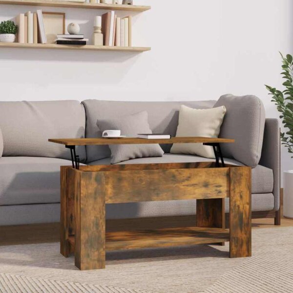 VidaXL Konferenční stolek 101x49x52 cm kompozitní dřevo [862764] Barva: dub artisan