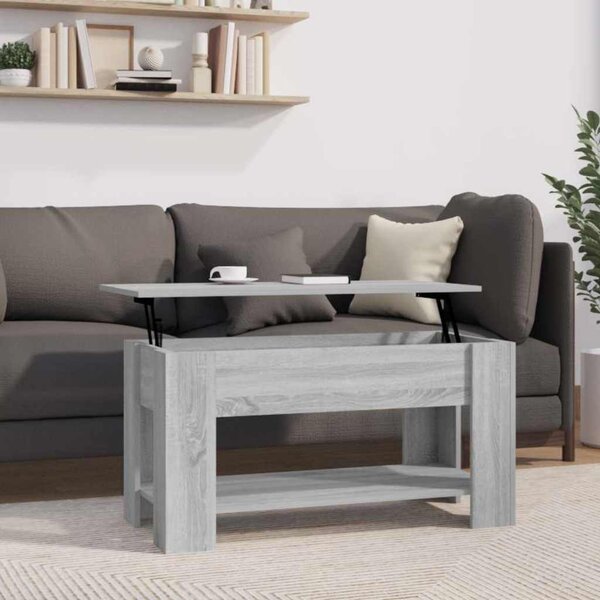 VidaXL Konferenční stolek 101x49x52 cm kompozitní dřevo [862764] Barva: dub artisan