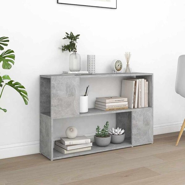 VidaXL Knihovna 100 x 24 x 63 cm kompozitní dřevo [863156] Barva: Bílá