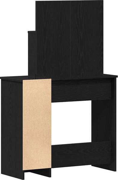 VidaXL Toaletní stolek se zrcadlem 86,5 x 35 x 136 cm [862783] Barva: dub sonoma