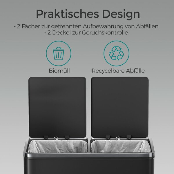 KOŠ NA ODPADKY 60 l - Online Only domácnost & úklid, Online Only
