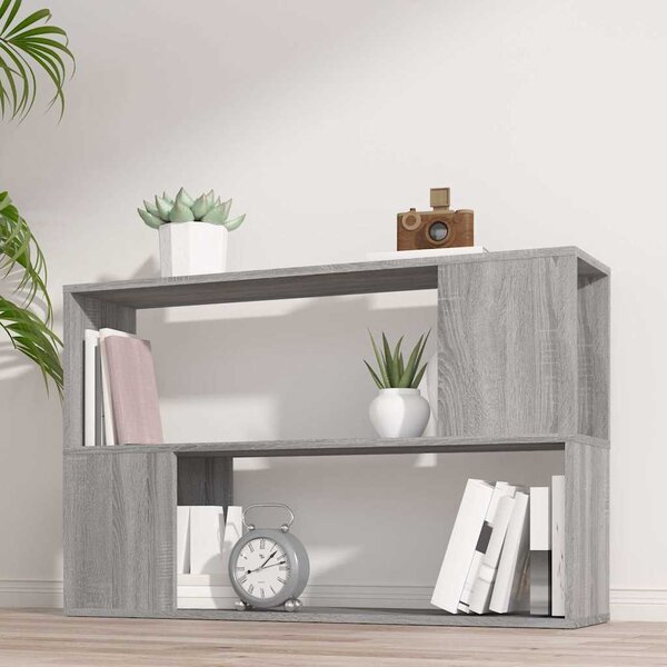 VidaXL Knihovna 100 x 24 x 63 cm kompozitní dřevo [863156] Barva: Bílá