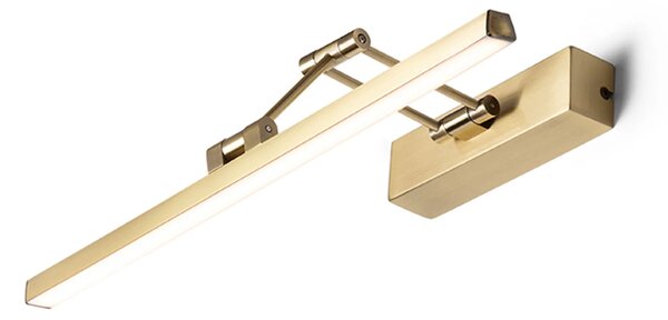 Rendl - Design LED nástěnné svítidlo FRIDA 46 nad obraz, 45,5cm Barva: Staromosazná