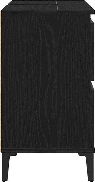 VidaXL Skříňka pod umyvadlo 80 x 33 x 60 cm kompozitní dřevo [862814] Barva: dub sonoma