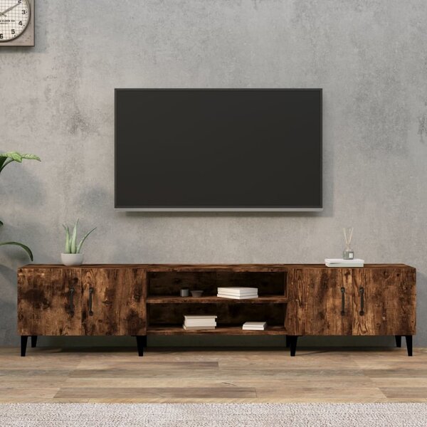VidaXL TV skříňka 180x31,5x40 cm kompozitní dřevo [862818] Barva: Bílá