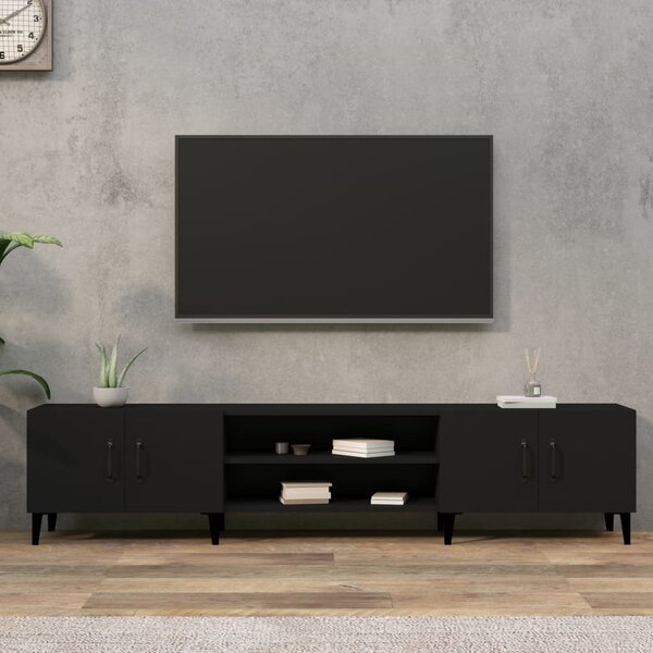 VidaXL TV skříňka 180x31,5x40 cm kompozitní dřevo [862818] Barva: Bílá