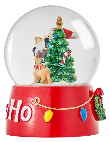 X-MAS Sněhová koule "HoHoHo" 6 cm