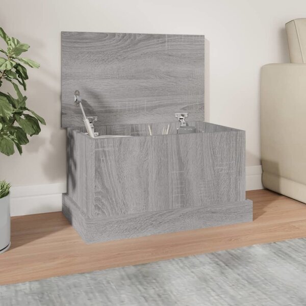 VidaXL Úložný box 50 x 30 x 28 cm kompozitní dřevo [862825] Barva: dub sonoma