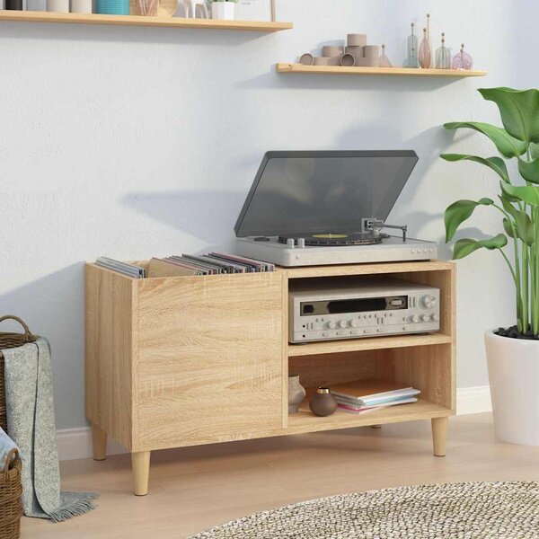 VidaXL Skříňka na LP desky 84,5x38x48 cm kompozitní dřevo [862866] Barva: dub artisan