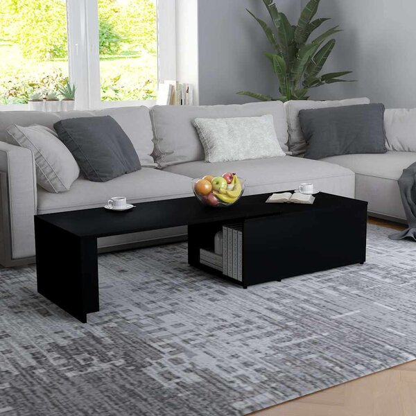 VidaXL Konferenční stolek 150x50x35 cm kompozitní dřevo [862478] Barva: Bílá