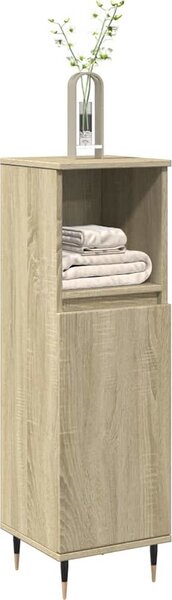 VidaXL Koupelnová skříňka 30 x 30 x 100 cm kompozitní dřevo [862884] Barva: Staré dřevo