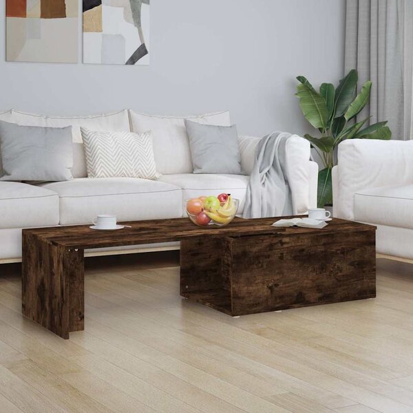 VidaXL Konferenční stolek 150x50x35 cm kompozitní dřevo [862478] Barva: Bílá