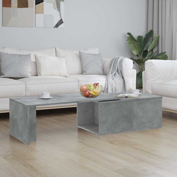 VidaXL Konferenční stolek 150x50x35 cm kompozitní dřevo [862478] Barva: Bílá