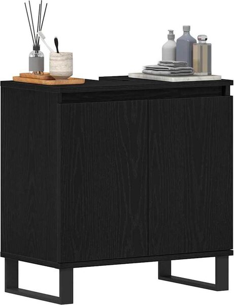 VidaXL Koupelnová skříňka 58 x 33 x 60 cm kompozitní dřevo [862889] Barva: dub artisan