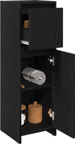 VidaXL Koupelnová skříňka 30 x 30 x 95 cm dřevotříska [862504] Barva: dub sonoma