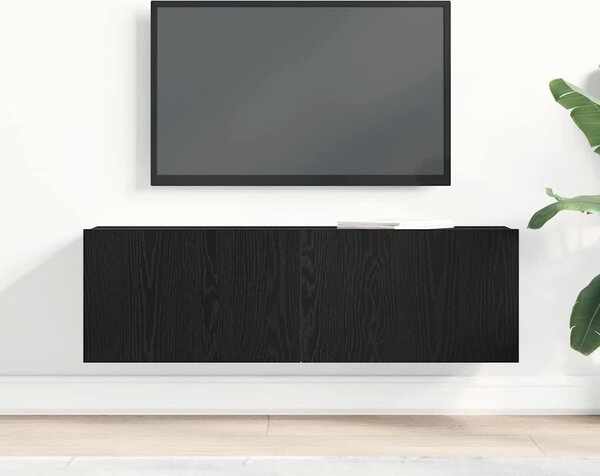VidaXL Nástěnné TV skříňky 2 ks 100x30x30 cm kompozitní dřevo [862487] Barva: Bílá