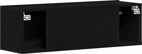 VidaXL Nástěnné TV skříňky 2 ks 100x30x30 cm kompozitní dřevo [862487] Barva: Bílá