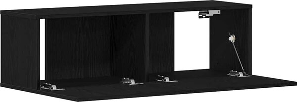 VidaXL Nástěnné TV skříňky 2 ks 100x30x30 cm kompozitní dřevo [862487] Barva: Bílá
