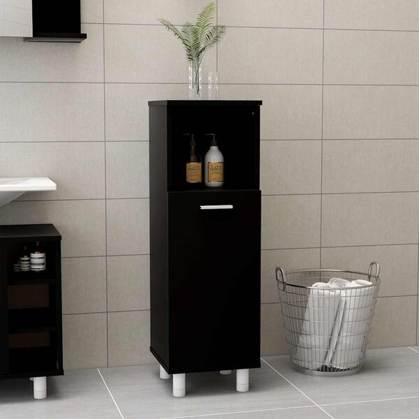 VidaXL Koupelnová skříňka 30,5x30x95 cm kompozitní dřevo [862512] Barva: Bílá
