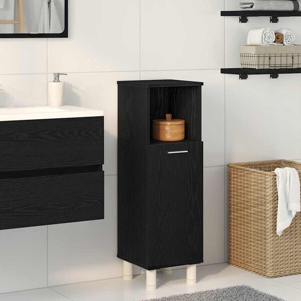VidaXL Koupelnová skříňka 30,5x30x95 cm kompozitní dřevo [862512] Barva: Bílá