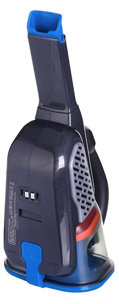 Black+Decker Black & Decker BHHV520BF ruční vysavač Černá, Modrá, Stříbrná Bezsáčkové