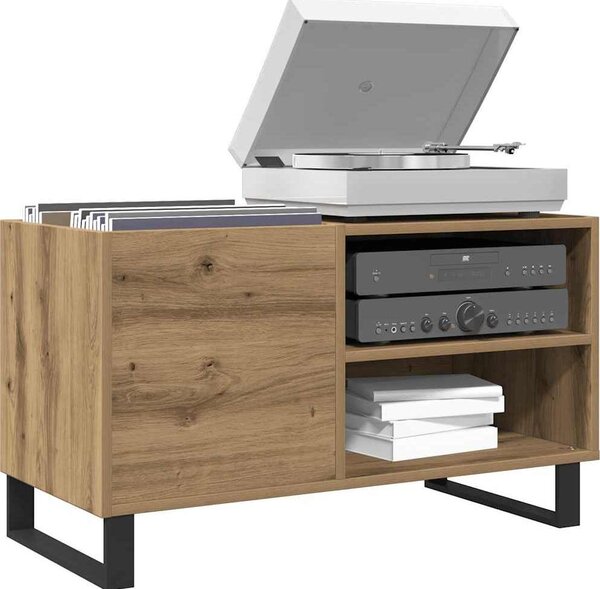 VidaXL Skříňka na LP desky 85x38x48 cm kompozitní dřevo [862898] Barva: dub sonoma