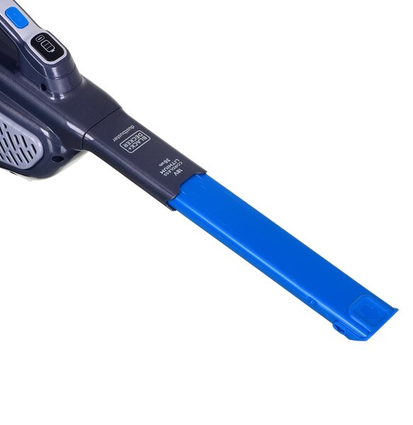 Black+Decker Black & Decker BHHV520BF ruční vysavač Černá, Modrá, Stříbrná Bezsáčkové
