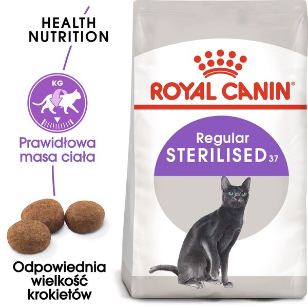 ROYAL CANIN Sterilised 37 - suché krmivo pro kočky - 10 kg