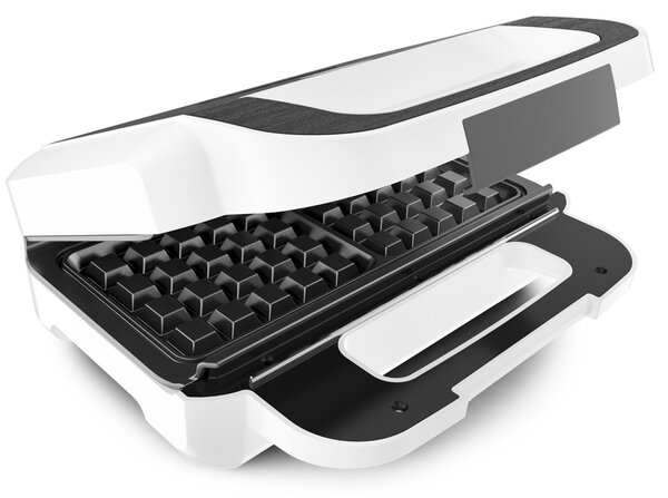 Tefal Snack XL SW7011 sendvičovač 850 W Bílá, Nerezová ocel