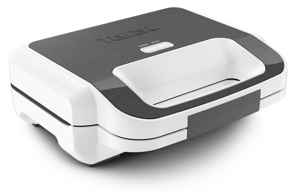 Tefal Snack XL SW7011 sendvičovač 850 W Bílá, Nerezová ocel