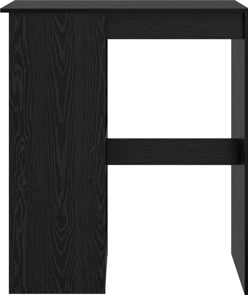 VidaXL Barový stůl s regály 90 x 47,5 x 103,5 cm kompozitní dřevo [8003917] Barva: kouřový dub