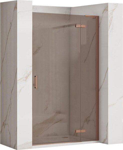 Sprchové Dveře Rea Hugo Brush Copper 90