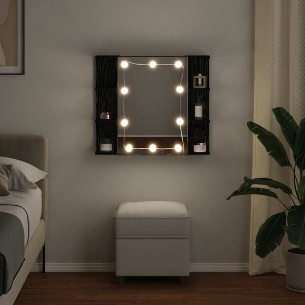 VidaXL Zrcadlová skříňka s LED 70 x 16,5 x 60 cm [886233] Barva: Bílá