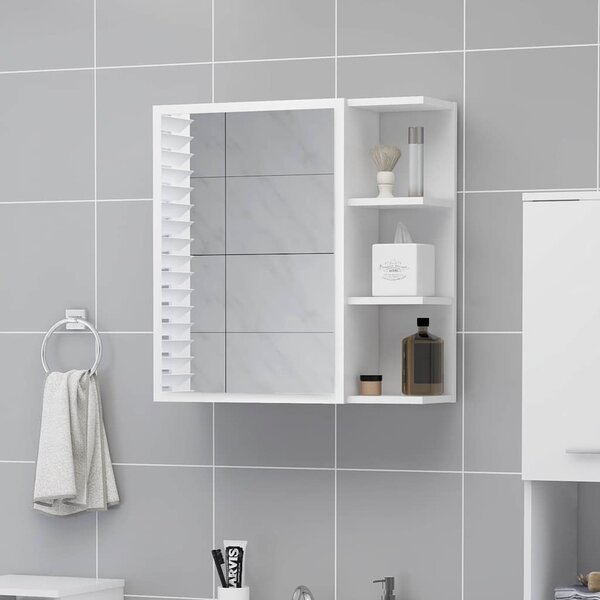 VidaXL Koupelnová skříňka se zrcadlem 62,5x20,5x64 cm [862523] Barva: dub artisan
